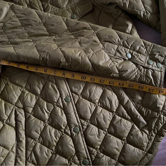 J. Crew Olive Green Puffer Jacket - Picture 6 of 14